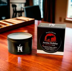 Sri Lankan scented candle by AromaHoliday