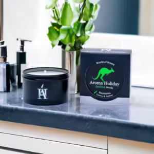 Sydney Australia Scented Fresh travel soy candle by AromaHoliday