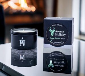 Cape Town Candle Tin by AromaHoliday