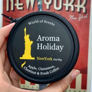 New York Autumn Inspired Tin Candle