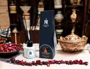 Home fragrance layering Istanbul turkey Glass reed diffuser by Aroma Holiday Gifts