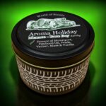 Monaco Race Day candle gift tin for retail and corporate marketing motorsport scent