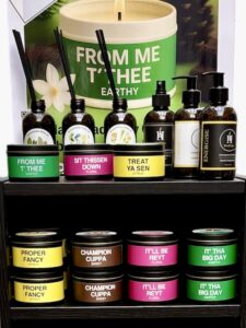 Wholesale gift stands by AromaHoliday, Home Fragrance retail solution for Gift shopping, garden center sales, heritage shops, tourist shops.